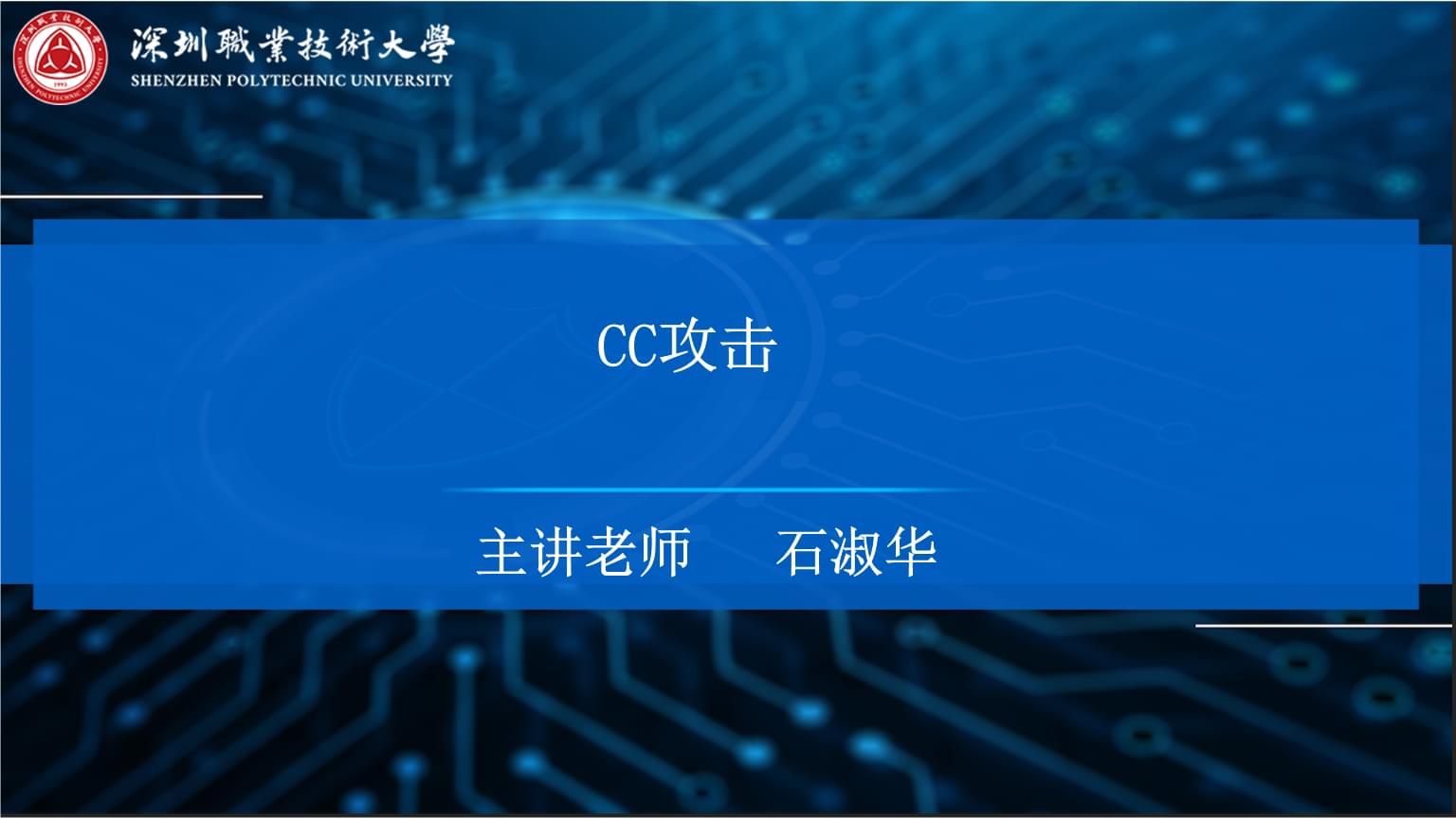 2.7.4 CC攻擊 原理、危害與防御策略